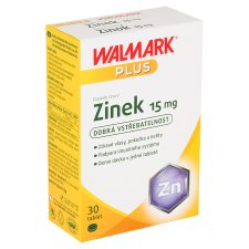Walmark Plus Zinek 15 mg doplněk stravy 30 tablet 9,0g