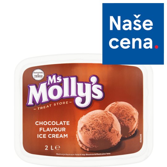 Ms Molly's Mražený krém s čokoládovou příchutí 2l