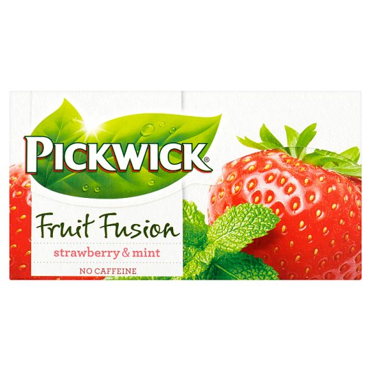 Pickwick Fruit Fusion Strawberry & Mint 20 x 1,75g