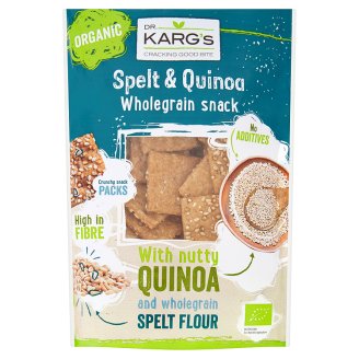 Dr. Karg's Bio celozrnný špaldový snack merlíku čilského 110g