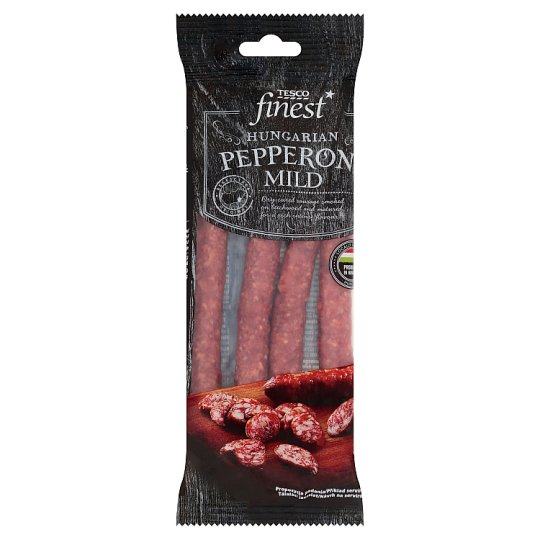 Tesco Finest Hungarian pepperoni mild 100g
