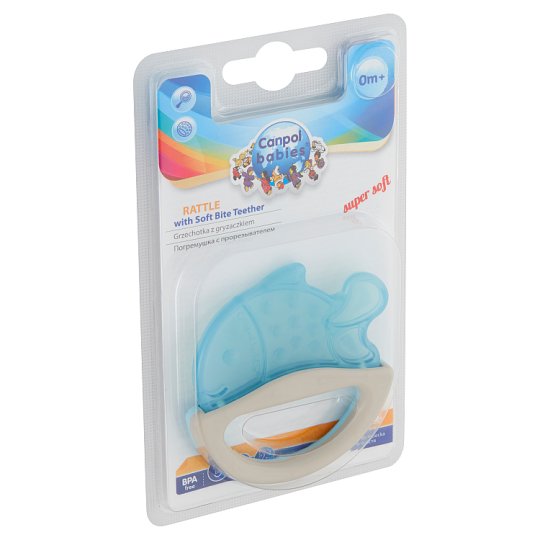 Canpol Babies Rattle with Teether 0m+