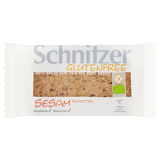 Schnitzer Bio sezamový chléb 6 plátků 250g
