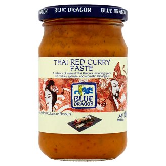 Blue Dragon Thajská pasta z červeného kari 285g