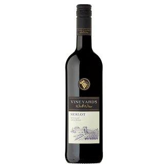 Vineyards World Wines Merlot červené víno suché 750ml