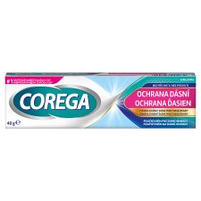 Corega Gum Protection Fixation Cream for Dentures Unflavored 40g