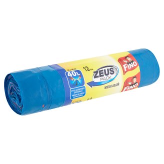 Fino Zeus Pack Pytle na odpadky zatahovací extra silné 40l 12 ks