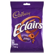 Cadbury Eclairs karamely plněné mléčnou čokoládou 166g