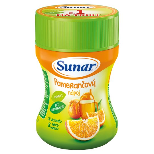 Sunárek Pomerančový nápoj od uk. 8 měsíce 200g