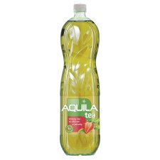 Aquila Tea Zelený čaj se šťávou z jahody 1,5l