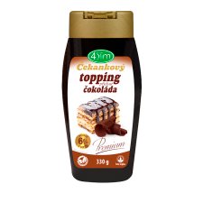 Čekankový topping s příchutí čokoláda 330g