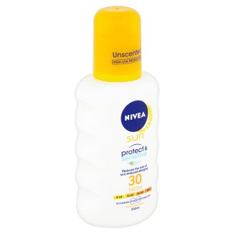Nivea Sun Protect & Sensitive Sprej na opalování OF 30 200ml