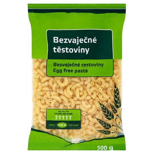 Japavo Bezvaječné těstoviny sušené kolínka malá 500g