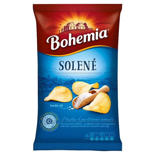 Bohemia Chips jemně solené 150g