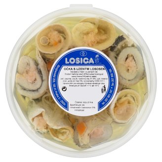 Losica Očka s uzeným lososem v oleji 200g