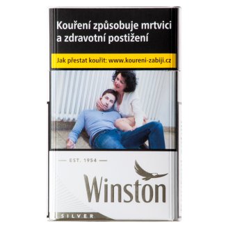 Winston Silver cigarety s filtrem 20 ks