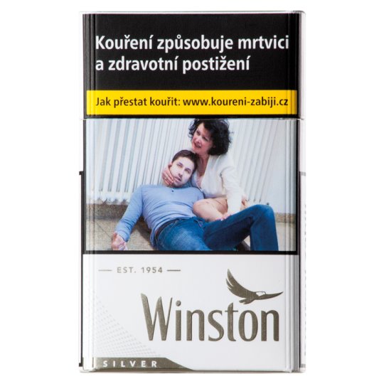 Winston Silver cigarety s filtrem 20 ks