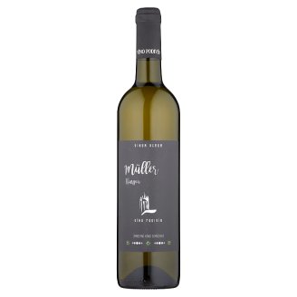 Víno Podivín Müller Thurgau jakostní víno odrůdové suché 0,75l