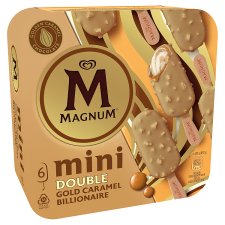 Magnum Mini Caramel Gold Billionaire 6 x 55ml