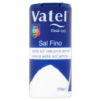 Vatel Jedlá sůl vakuová jemná 250g