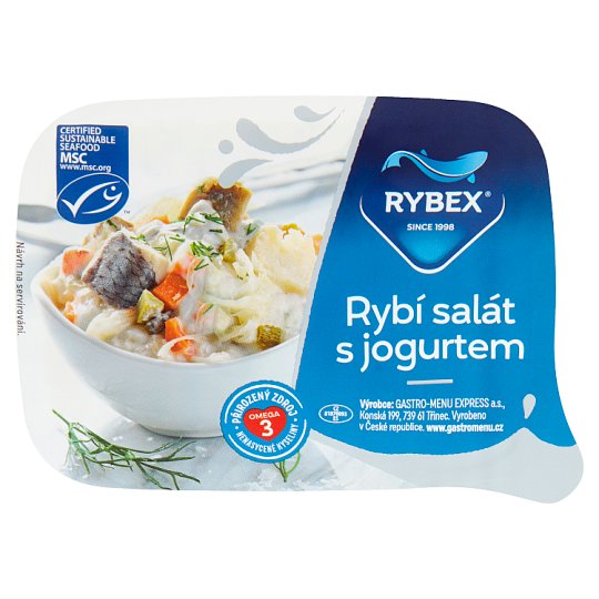 Rybex Rybí salát s jogurtem 150g
