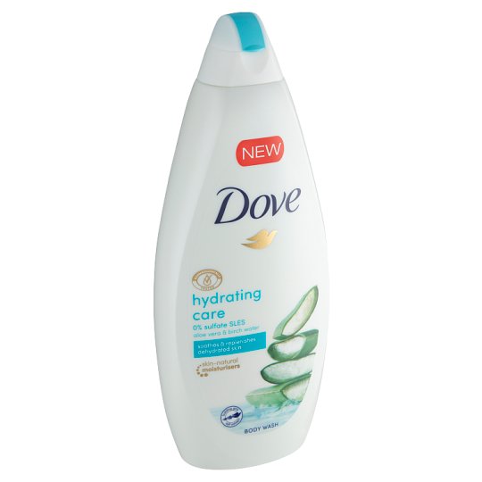 Dove Shower Gel Hydrating Care with Aloe and Birch Water 750ml Tesco