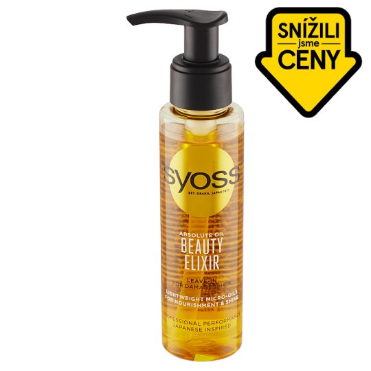 Syoss Oil Beauty Elixir for Damaged Hair 100ml