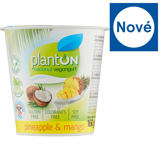 Planton Coconut Vegangurt Pineapple & Mango 160g