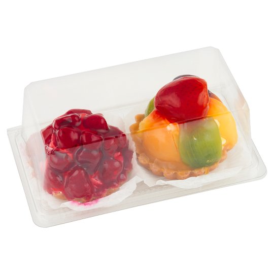 Smetanová cukrárna Tartaletky ovoce, jahoda-malina 360g