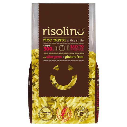 Risolino Fussili rýžové těstoviny bezvaječné 300g