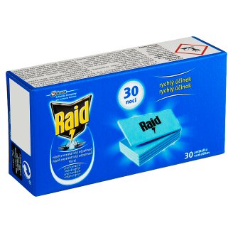Raid Náhradní náplň pro elektrický odpařovač proti komárům 30 polštářků