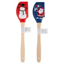 Tesco Silicon Baking Spatula Christmas