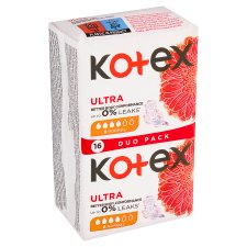 Kotex Ultra Normal Women's Sanitary Pads 16 pcs