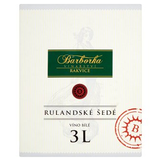 Vinařství Barborka Rulandské šedé víno bílé suché 3l