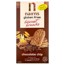 Nairn's Gluten Free Biscuit Breaks Chocolate Chip 160g