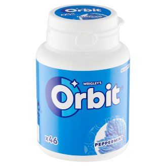 Wrigley's Orbit Žvýkačky bez cukru peppermint 46 ks 64g