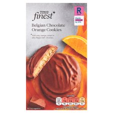 Tesco Finest Belgian Chocolate Orange Cookies 200g