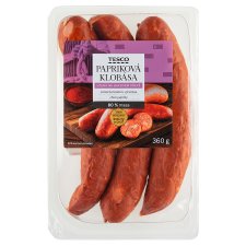 Tesco Papriková klobása 360g