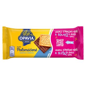 Opavia Zlaté Polomáčené mléčné 100g