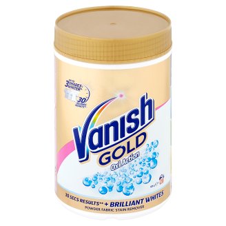 Vanish Oxi Action Gold odstraňovač skvrn na bílé prádlo 20 praní 625g