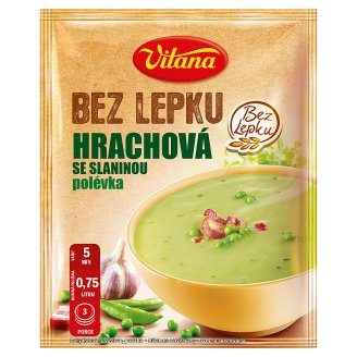 Vitana Hrachová polévka se slaninou bez lepku 74g