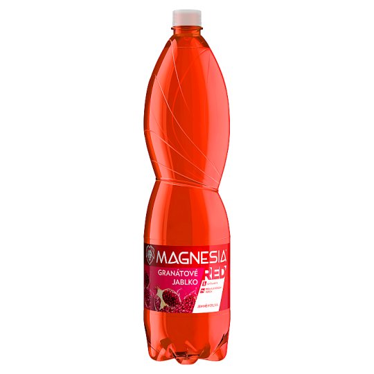 Magnesia Red Pomegranate Gently Sparkling 1.5L - Tesco Groceries