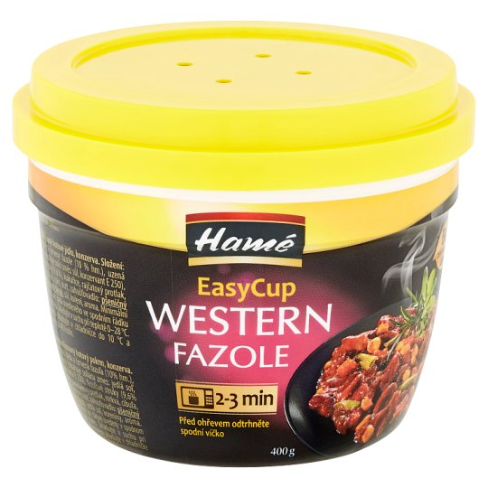 Hamé Easy Cup Western fazole 400g