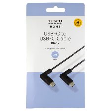 Tesco Home USB-C to USB-C Cable 2 m