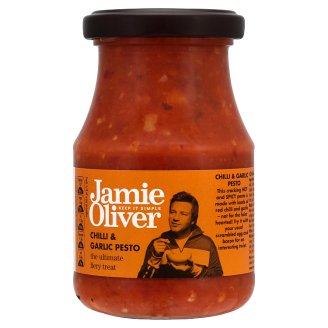 Jamie Oliver Pesto s chilli a česnekem 190g