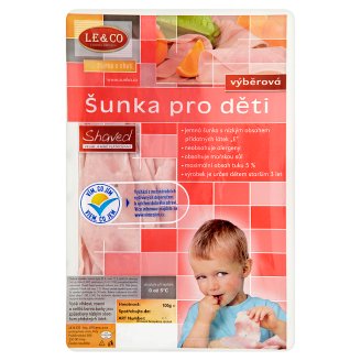 Le & Co Shaved Šunka pro děti výběrová 100g