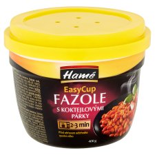 Hamé EasyCup Beans with Cocktail Sausages 400g