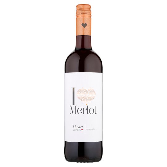I Heart Merlot červené víno 75cl