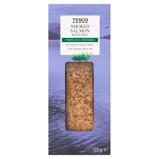Tesco Plátek z lososa obecného s kůží a koprem 125g