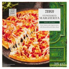 Tesco Stonebaked Margherita pizza 315g